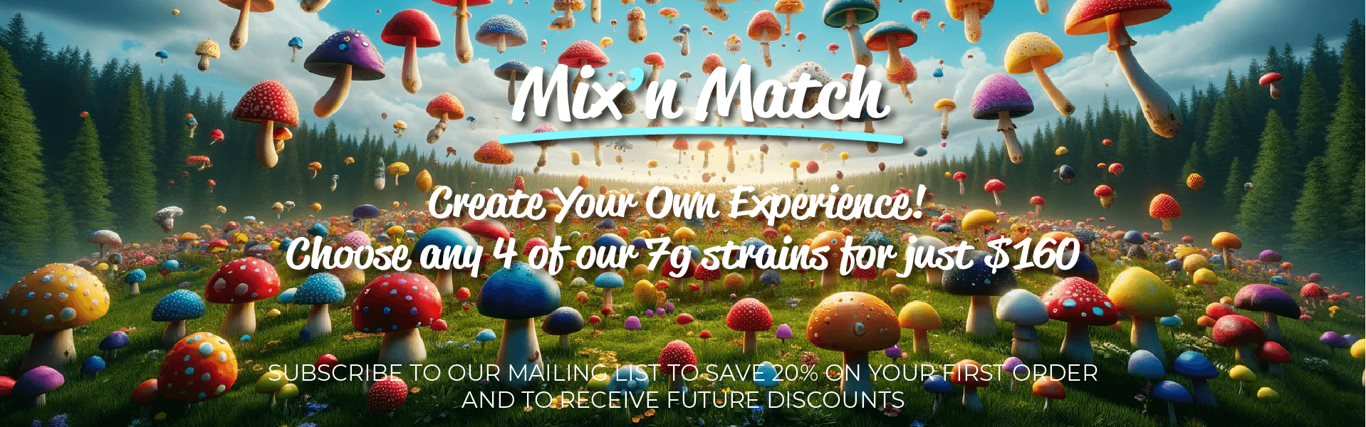 mix and match 7g for 160